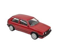Collectible Race Car Model 1:43 For Volkswagen Golf GTI G60 1990 Red Alloy Sedan Car Model Realistic Design Suitable Collection Bedroom Decoration