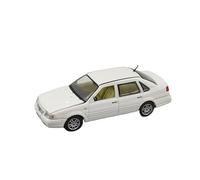 Collectible Race Car Model 1:43 For Volkswagen Santana 3000 Transcendence Alloy White Car Model Retro Realistic Vehicle Bedroom Decoration