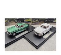 Collectible Race Car Model 1/43 For Volvo P1800 Collectible Edition Diecast Car Model Multicolor Family Game Toy Set Bedroom Decoration(White Green Set)