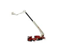 Collectible Race Car Model 1/48 For DG72 Climbing Platform Fire Truck Alloy Engineering Vehicle Miniature Static Car Decoration Bedroom Decoration