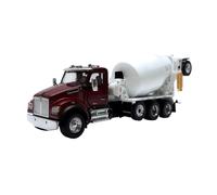 Collectible Race Car Model 1/50 For Kenworth T880 SFFA MIXER Mixer Truck Alloy Car Model Engineering Vehicle Decoration Bedroom Decoration