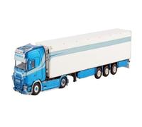 Collectible Race Car Model 1:50 For Scania S Series CS20H 4X2 Refrigerated Transport Truck Model Meijnen 01-4619 Bedroom Decoration
