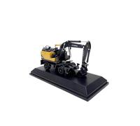 Collectible Race Car Model 1/60 For Hyundai Hw210a Alloy Excavator Wheeled Engineering Vehicle Metal Die-casting Vehicle Bedroom Decoration