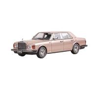 Collectible Race Car Model 1:64 For 1994 Rolls-Royce Silver Spur Classic Car Scene Simulation Alloy Car Model Scale Decoration Bedroom Decoration(Gold)