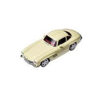 Collectible Race Car Model 1:64 For 300SL AMG Vintage Series Resin Car Model Metal Alloy Adult Die-cast Vehicles Toy Bedroom Decoration(Yellow)
