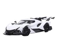 Collectible Race Car Model 1:64 For Apollo Intensa Emozione IE Realistic Vehicle Alloy Supercar Car Model Multi-color Display Bedroom Decoration(White)