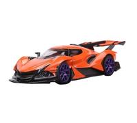 Collectible Race Car Model 1:64 For Apollo Intensa Emozione IE Realistic Vehicle Alloy Supercar Car Model Multi-color Display Bedroom Decoration(Orange)