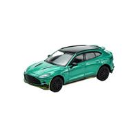 Collectible Race Car Model 1/64 For Aston Martin DBX Racing Green Alloy Car Model Exclusive Collectible Vehicle Display Bedroom Decoration