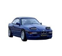 Collectible Race Car Model 1/64 For BMW 850csi Alloy Car Model Pop-up Light Version Slideable Sedan Home Décor Ornaments Bedroom Decoration(Blue)