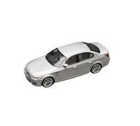 Collectible Race Car Model 1:64 For BMW M5 E60 Sedan Wagon Travel Version Alloy Car Model Mini Vehicle Decoration Metal Toy Bedroom Decoration(Silver A)