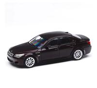 Collectible Race Car Model 1:64 For BMW M5 E60 Sedan Wagon Travel Version Alloy Car Model Mini Vehicle Decoration Metal Toy Bedroom Decoration(Brown A)