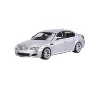 Collectible Race Car Model 1:64 For BMW M5 Sedan E60 M5 Touring E61 Alloy Classic Car Car Model Display Model Toy Bedroom Decoration(Silver A)