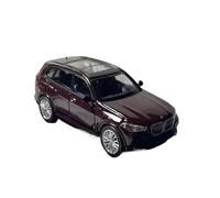 Collectible Race Car Model 1/64 For Bmw X5 G05 Die-cast Metal Toy Car Hobby Collection For Alloy Model Christmas Souvenir Bedroom Decoration(Brown)