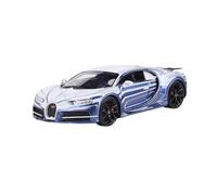 Collectible Race Car Model 1:64 For Bugatti Veyron Ceramic Dragon Chiron Resin Car Model Rare Vehicle Scale Model Collection Bedroom Decoration(White)