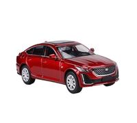 Collectible Race Car Model 1:64 For Cadillac CT5 CT6 Sedan Collection Display Model Alloy Car Static Decoration Car To Friends Bedroom Decoration(Red)