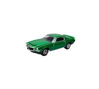 Collectible Race Car Model 1:64 For Chevrolet Camaro 6-1970 Vintage Advertising Car Series Green Rare Alloy Model Toy Bedroom Decoration