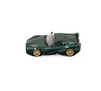 Collectible Race Car Model 1:64 For Ferrari F 812 N-Largo Novitec Modified Alloy Car Realistic Display And Open Cover Bedroom Decoration(Green)