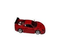 Collectible Race Car Model 1:64 For Ferrari F40 GTE Multicolor Decorative Resin Car Model A Toy Ornament Favored By Collectors Bedroom Decoration(Red)