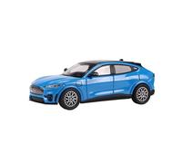 Collectible Race Car Model 1:64 For Ford Model Modified Street Car Version Die-cast Toy Alloy Car Model Suitable For Festivals Bedroom Decoration(Blue)
