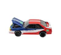 Collectible Race Car Model 1/64 For Ford Mustang GT 1988 Simulation Piece Alloy Car Model Die-casting Vehicle Realistic Display Bedroom Decoration