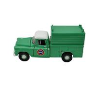 Collectible Race Car Model 1/64 For GMC Fieet Option Truck 1959 Alloy Model Small Vehicle Green Ornament Bedroom Decoration