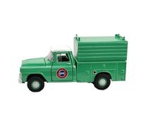 Collectible Race Car Model 1 64 For GMC Fleet Option Truck General Fleet Alloy Transport Truck Model Scale Vehicle Green 1959 Bedroom Decoration