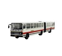 Collectible Race Car Model 1:64 For Huanghai DD6170 Articulated City Bus Bus Alloy Simulation Scale Model Retro Bus Car Bedroom Decoration