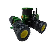 Collectible Race Car Model 1:64 For John Deere Deere Twist Waist 12 Wheel Tractor Agricultural Vehicle Realistic Scene Ornaments Bedroom Decoration