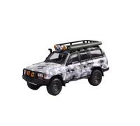 Collectible Race Car Model 1:64 For Land Cruiser LC80 Off-road SUV Simulation Collectible Alloy Car Model Display Decoration Bedroom Decoration