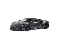 Collectible Race Car Model 1:64 For Lykan Fenyr SuperSport Supercar Simulation Resin Car Model Vintage Car Craft For Collection Lover Bedroom Decoration(Black)