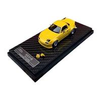 Collectible Race Car Model 1:64 For Mazda Miata MX5 Rocket Bunny Flip Light Edition Resin Car Model Toys Warehouse Display Bedroom Decoration