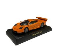 Collectible Race Car Model 1:64 For McLaren F1 GTR Longtail Edition Alloy Diecast Toy Car Model Suitable For Birthdays (Orange) Bedroom Decoration