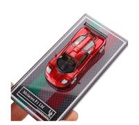 Collectible Race Car Model 1:64 For McLaren F1 LM Simulation Resin Car Model Sports Car Toy Home Collection Decoration Bedroom Decoration(Red)