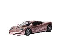 Collectible Race Car Model 1:64 For McLaren F1 Sports Car Simulation Resin Car Multi-color Collector's Edition Desktop Display Bedroom Decoration(Pink)