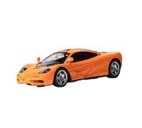 Collectible Race Car Model 1:64 For McLaren F1 Sports Car Simulation Resin Car Multi-color Collector's Edition Desktop Display Bedroom Decoration(Orange)