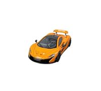 Collectible Race Car Model 1:64 For McLaren P1 Alloy Super Racing Car Model Collection Small Scale Vehicle Entrance Display Bedroom Decoration(Orange)