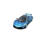 Collectible Race Car Model 1:64 For McLaren P1 Alloy Super Racing Car Model Collection Small Scale Vehicle Entrance Display Bedroom Decoration(Blue)