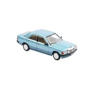 Collectible Race Car Model 1:64 For Mercedes Benz 190E Classic Car Classic Car Model Scale Alloy Car Miniature Model Toy Car Bedroom Decoration(Blue)