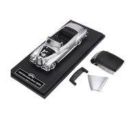 Collectible Race Car Model 1:64 For Mercedes Benz 300D Classic Car 1959 Multi-color Alloy Car Model Display Cabinet Collection Bedroom Decoration(Silver A)