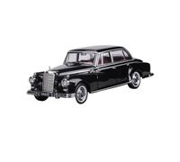 Collectible Race Car Model 1:64 For Mercedes Benz 300D Classic Car 1959 Multi-color Alloy Car Model Display Cabinet Collection Bedroom Decoration(Black A)