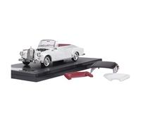 Collectible Race Car Model 1:64 For Mercedes Benz 300D Classic Car 1959 Multi-color Alloy Car Model Display Cabinet Collection Bedroom Decoration(White C)