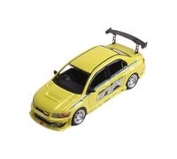 Collectible Race Car Model 1:64 For Mitsubishi Lancer EVO VII Seventh Generation Green Alloy Car Model Collection Display Model Bedroom Decoration