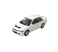 Collectible Race Car Model 1:64 For Mitsubishi Lancer White Collector's Edition Alloy Scale Car Model Replica Vehicles Toy Bedroom Decoration