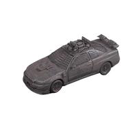 Collectible Race Car Model 1:64 For Nissan GTR (BNR34) Mad Max End Of The World Edition Modified Car Model Space Ornaments Bedroom Decoration(Brown A)
