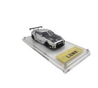 Collectible Race Car Model 1:64 For Nissan GTR LBWK R35 Static Silver Car Model Collection Supercar Souvenir Display Bedroom Decoration