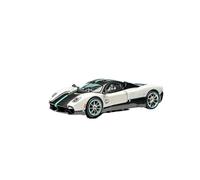 Collectible Race Car Model 1:64 For Pagani Utopia Supercar Ornaments Alloy Collection Car Model Crafts Decorative Ornaments Bedroom Decoration(White)