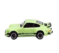 Collectible Race Car Model 1:64 For Porsche 911 930 Turbo Green Alloy Supercar Model With Short Tail Wing And Birthday Decoration Bedroom Decoration