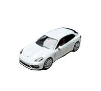 Collectible Race Car Model 1:64 For Porsche Panamera Turbo Sedan Shooting Brake Collector's Edition Car Model Sedan Collection Bedroom Decoration(White B)