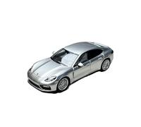 Collectible Race Car Model 1:64 For Porsche Panamera Turbo Sedan Shooting Brake Collector's Edition Car Model Sedan Collection Bedroom Decoration(Silver A)