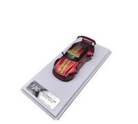 Collectible Race Car Model 1:64 For RWB993 Dragon Alloy Die-Cast Decorative Car Model Surprise Toys For Sports Car Fans Bedroom Decoration(Red A)